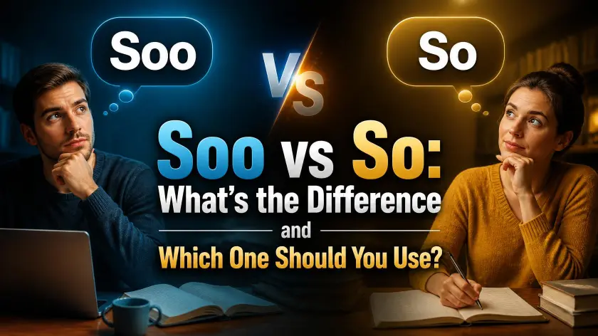 Difference Between Soo vs So