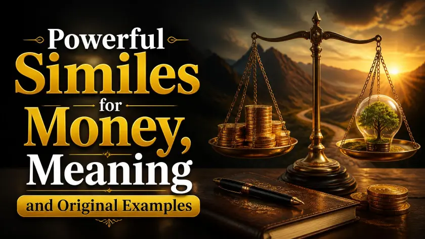 Powerful Similes for Money and Original Examples