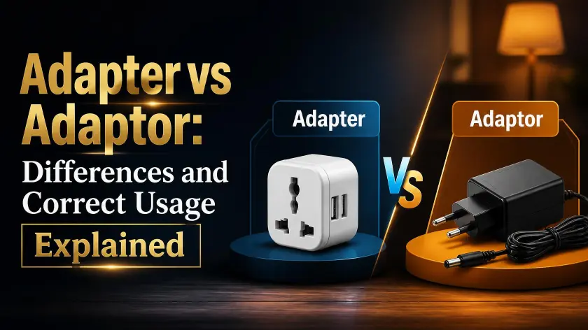 Adapter vs Adaptor