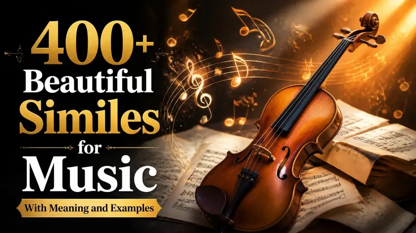 Beautiful Similes for Music