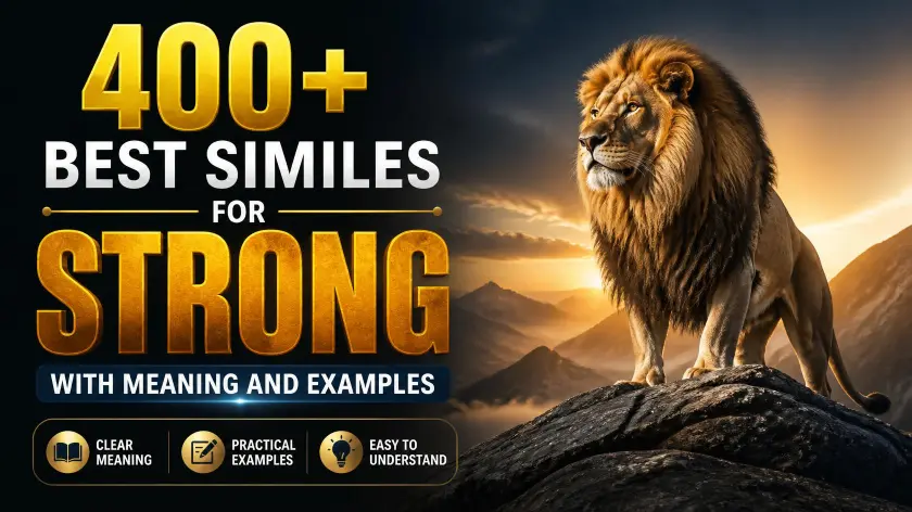 Best Similes for Strong