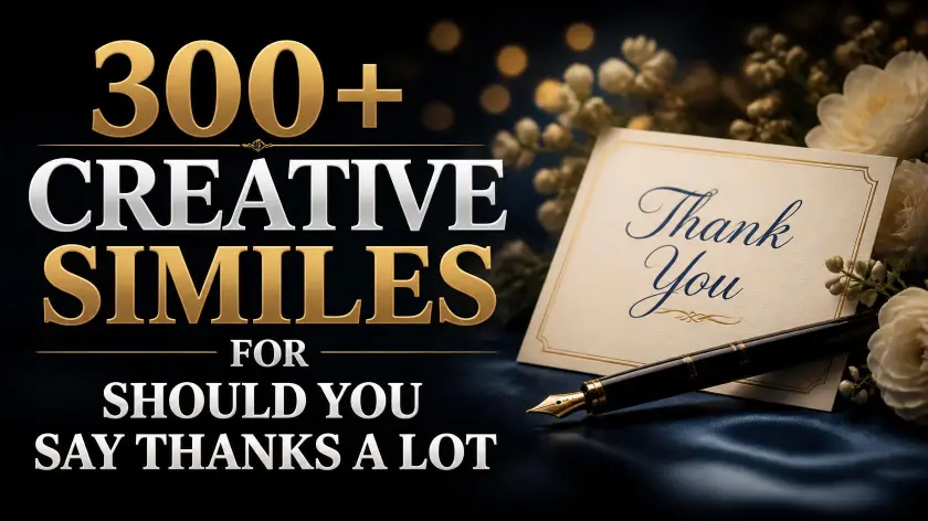 Should You Say Thanks a Lot